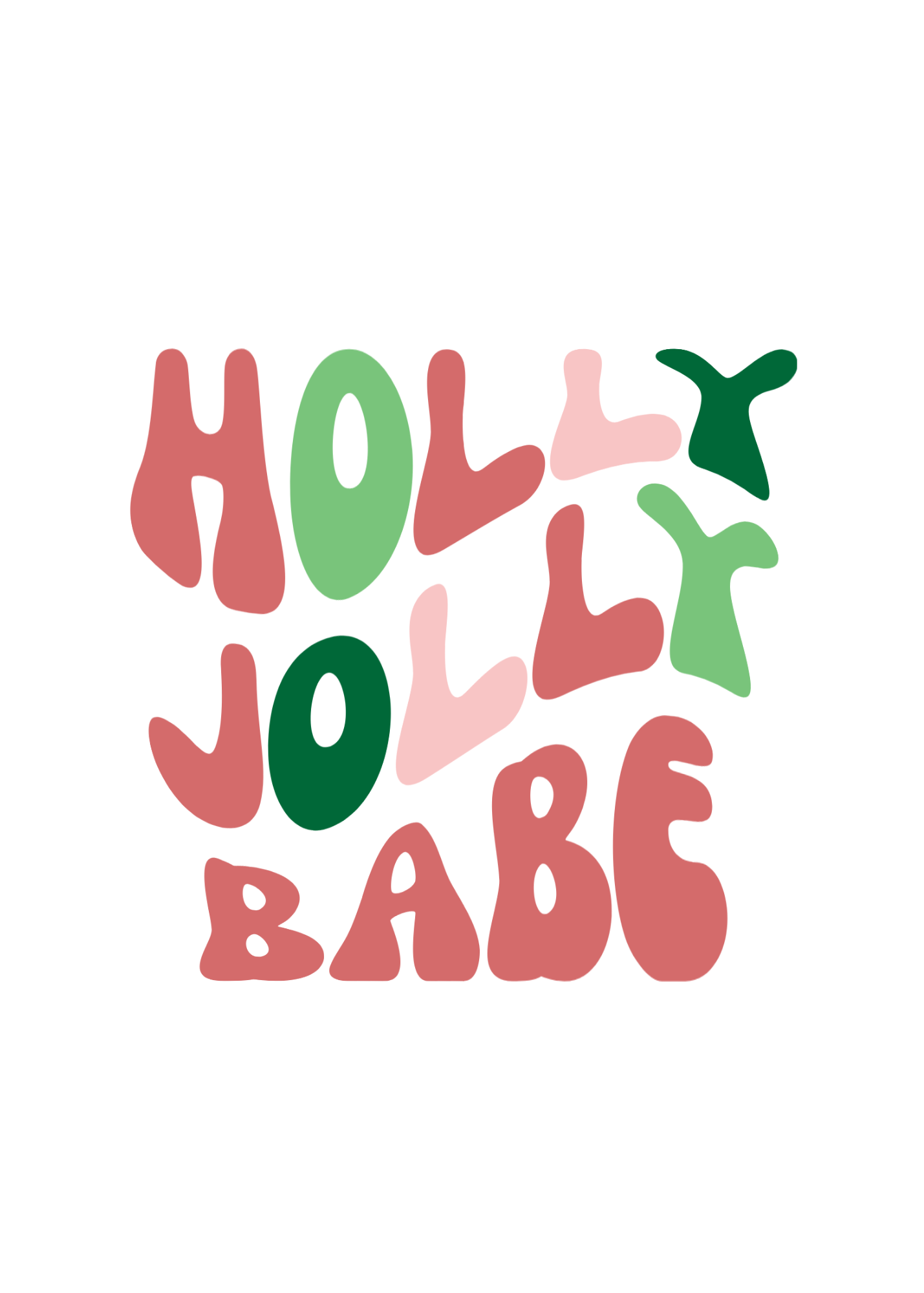 Holly Jolly Babe PNG - MUDBUGSBTQ