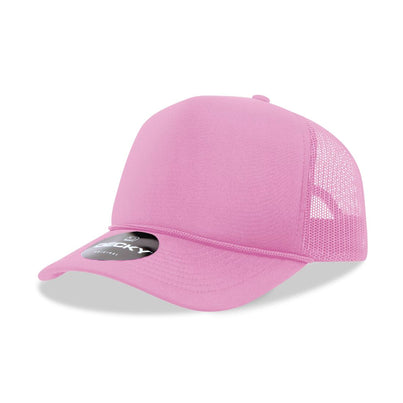 Pink (mid profile) Trucker Hat - MUDBUGSBTQ