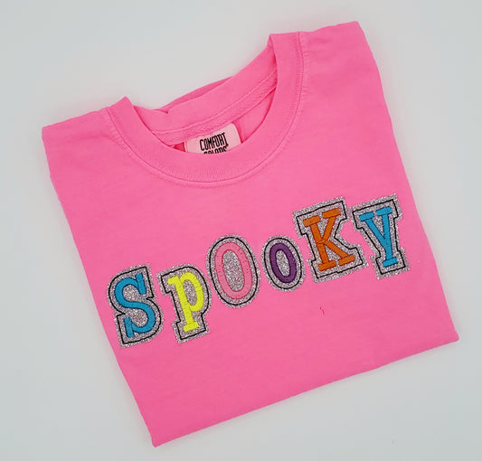 Glitter Spooky Applique - MUDBUGSBTQ