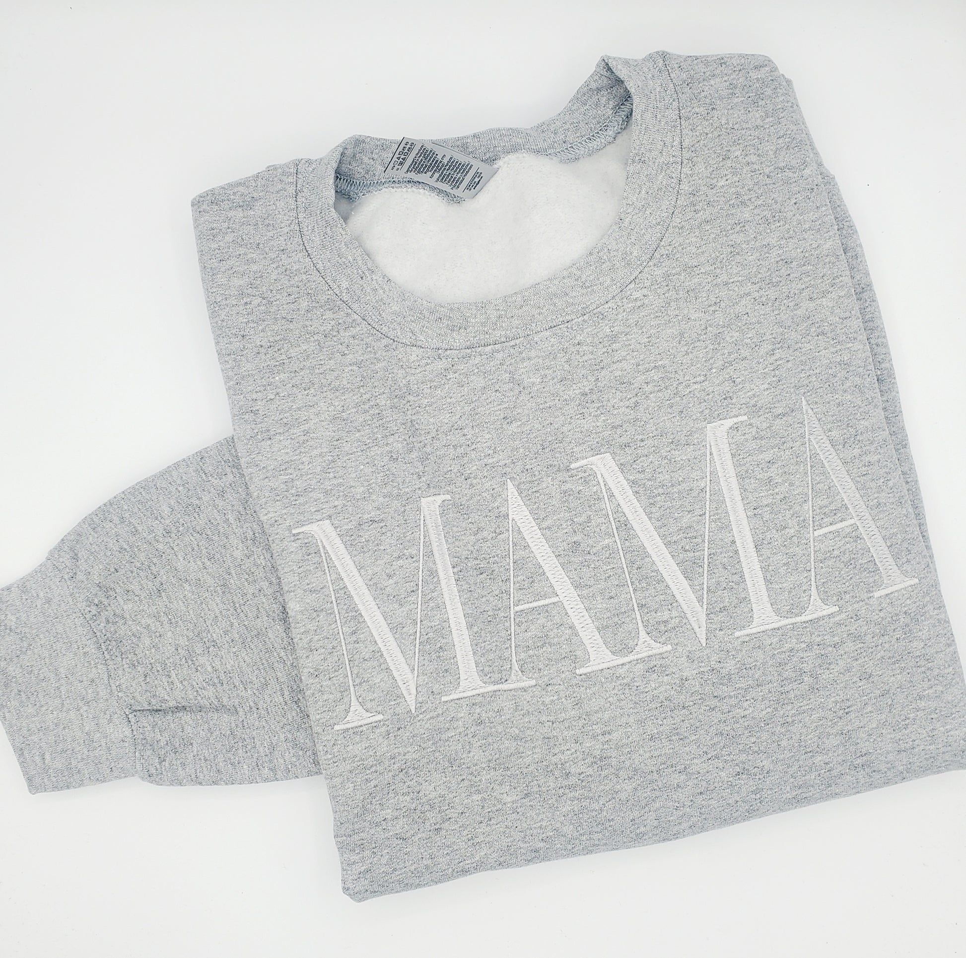 Mama Embroidered Sweatshirt - MUDBUGSBTQ