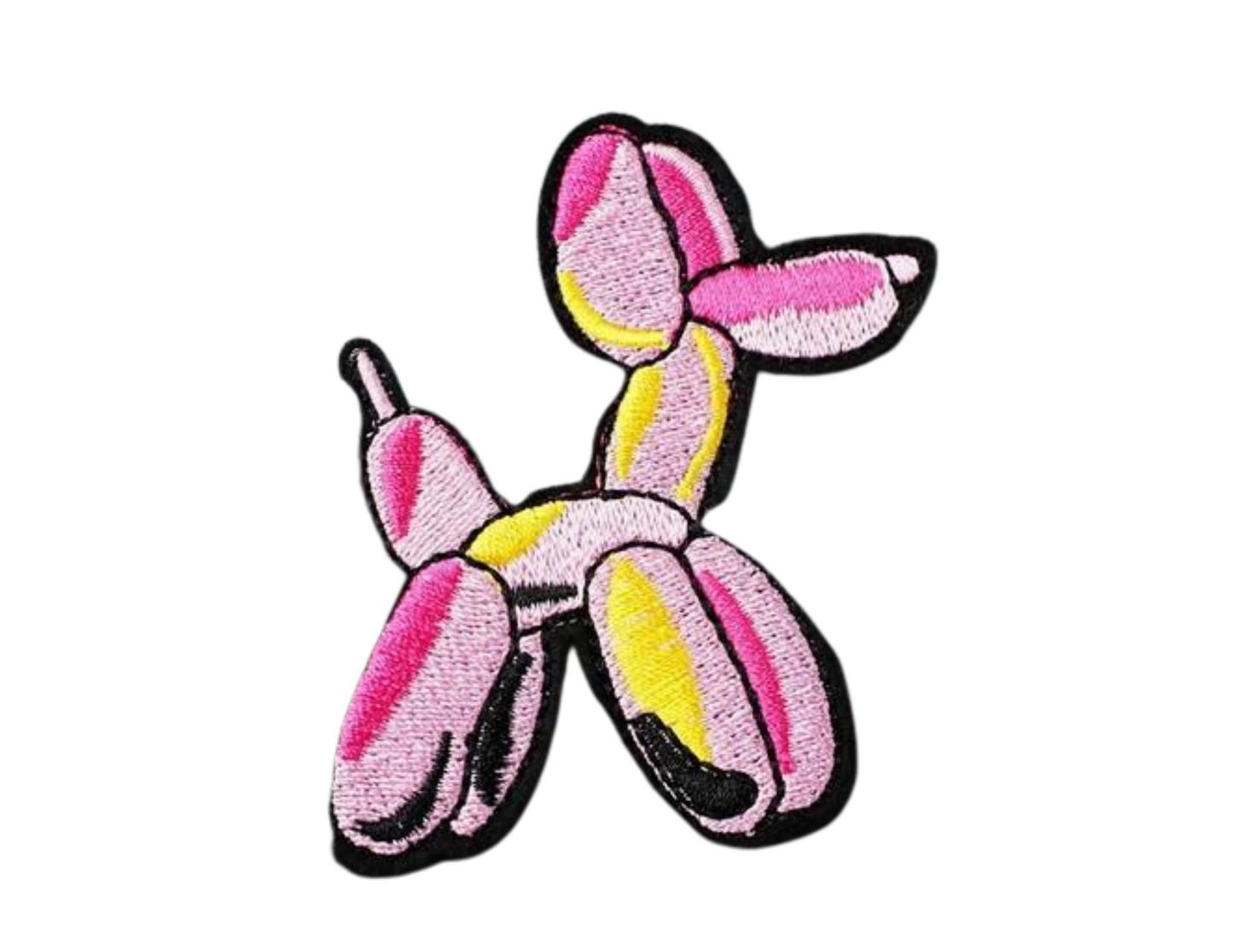 Pink Balloon Dog Patch - MUDBUGSBTQ