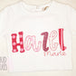 Personalized Valentines Applique - MUDBUGSBTQ