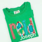 Boys Personalize Christmas Applique - MUDBUGSBTQ