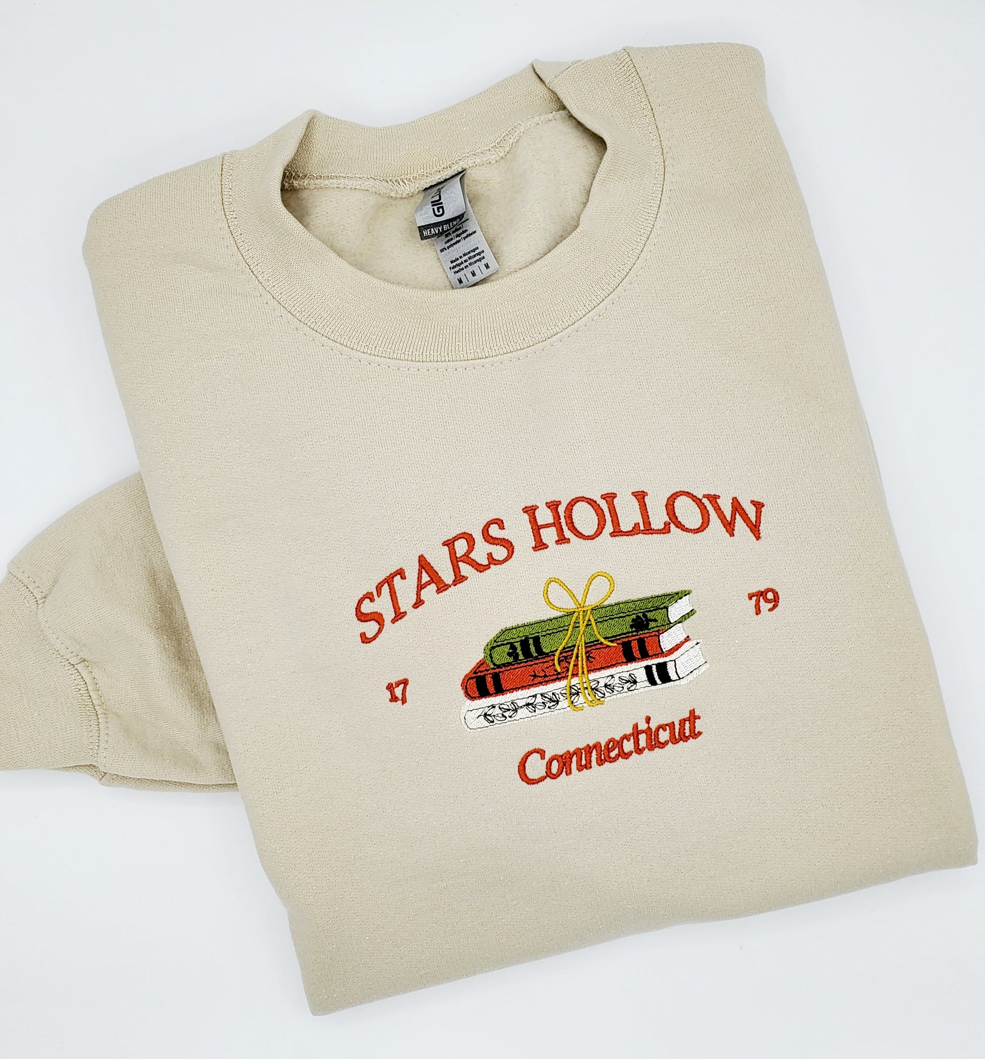 Stars Hollow (Gilmore Girls) Embroidered Sweatshirt - MUDBUGSBTQ