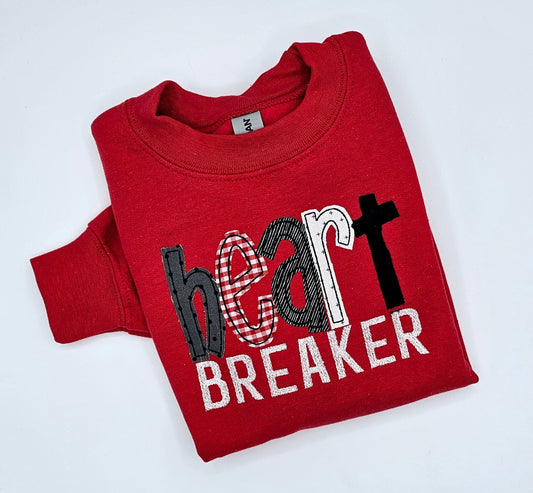 Heartbreaker Applique Toddler Tees - MUDBUGSBTQ