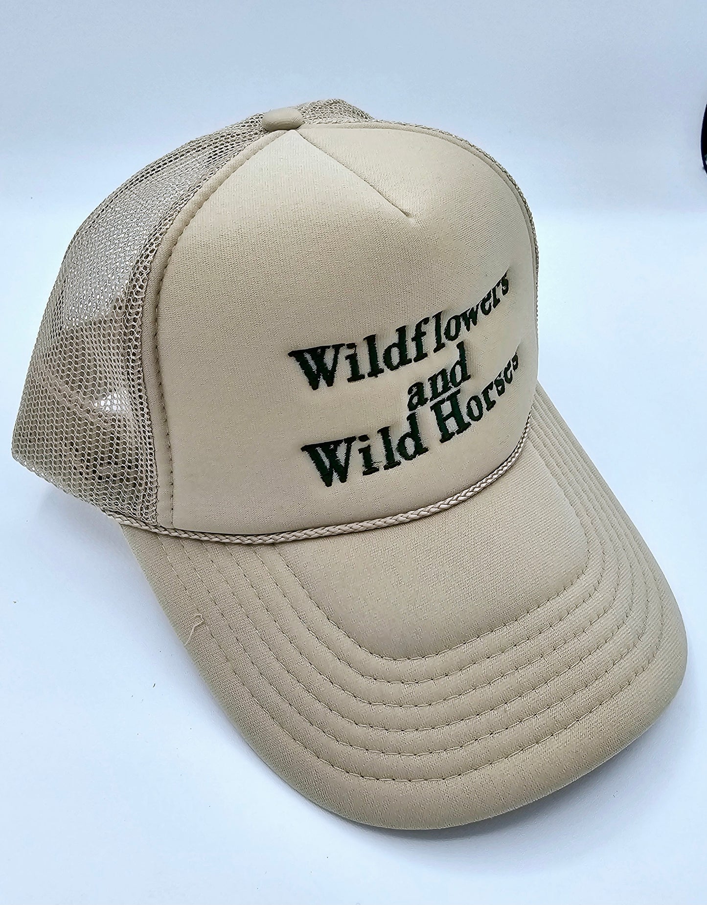 Wildflowers & Wild Horses Trucker Hat - MUDBUGSBTQ