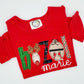 Personalize Christmas Applique - MUDBUGSBTQ