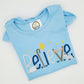 Believe Christmas Embroidery - MUDBUGSBTQ
