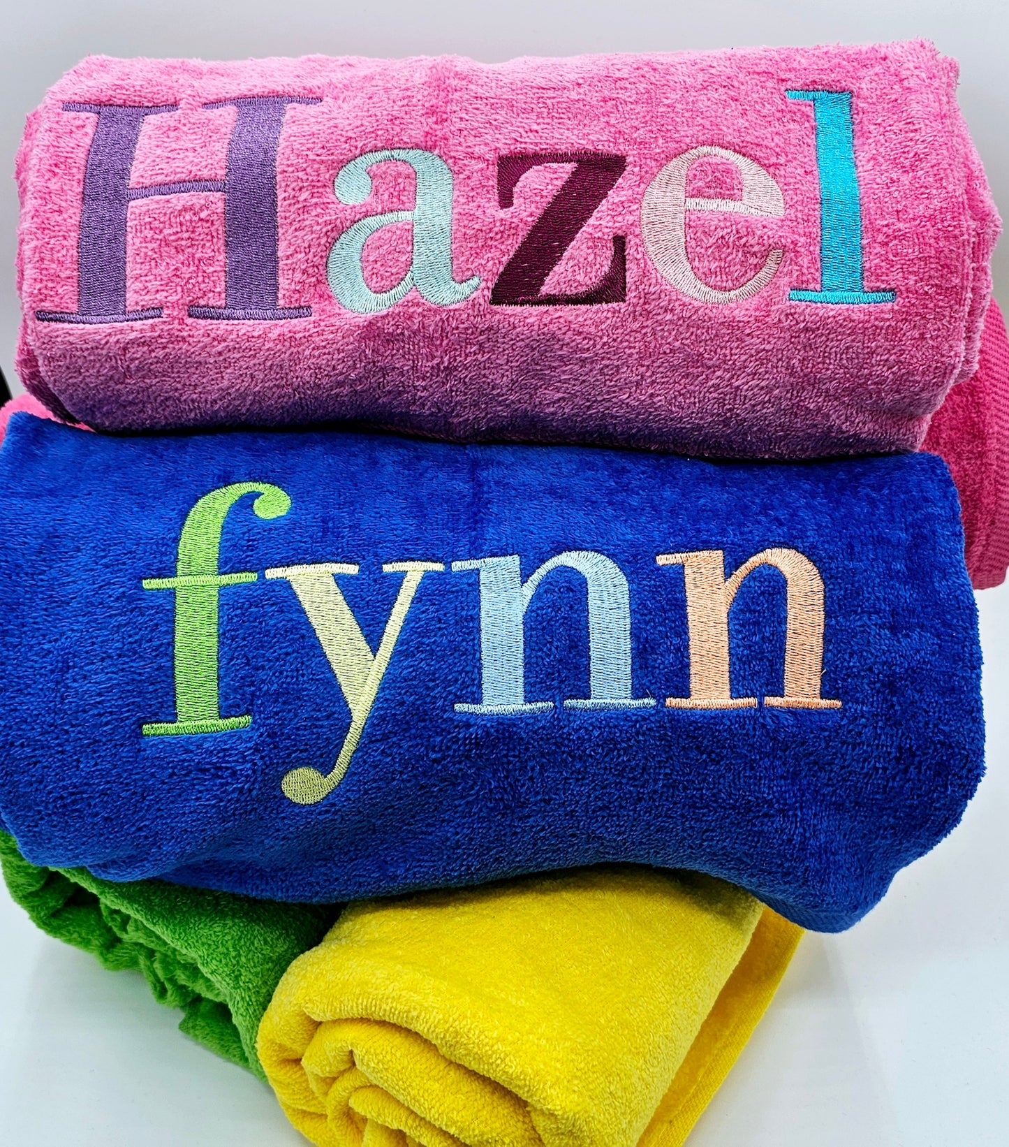 Personalized Beach Towels - MUDBUGSBTQ