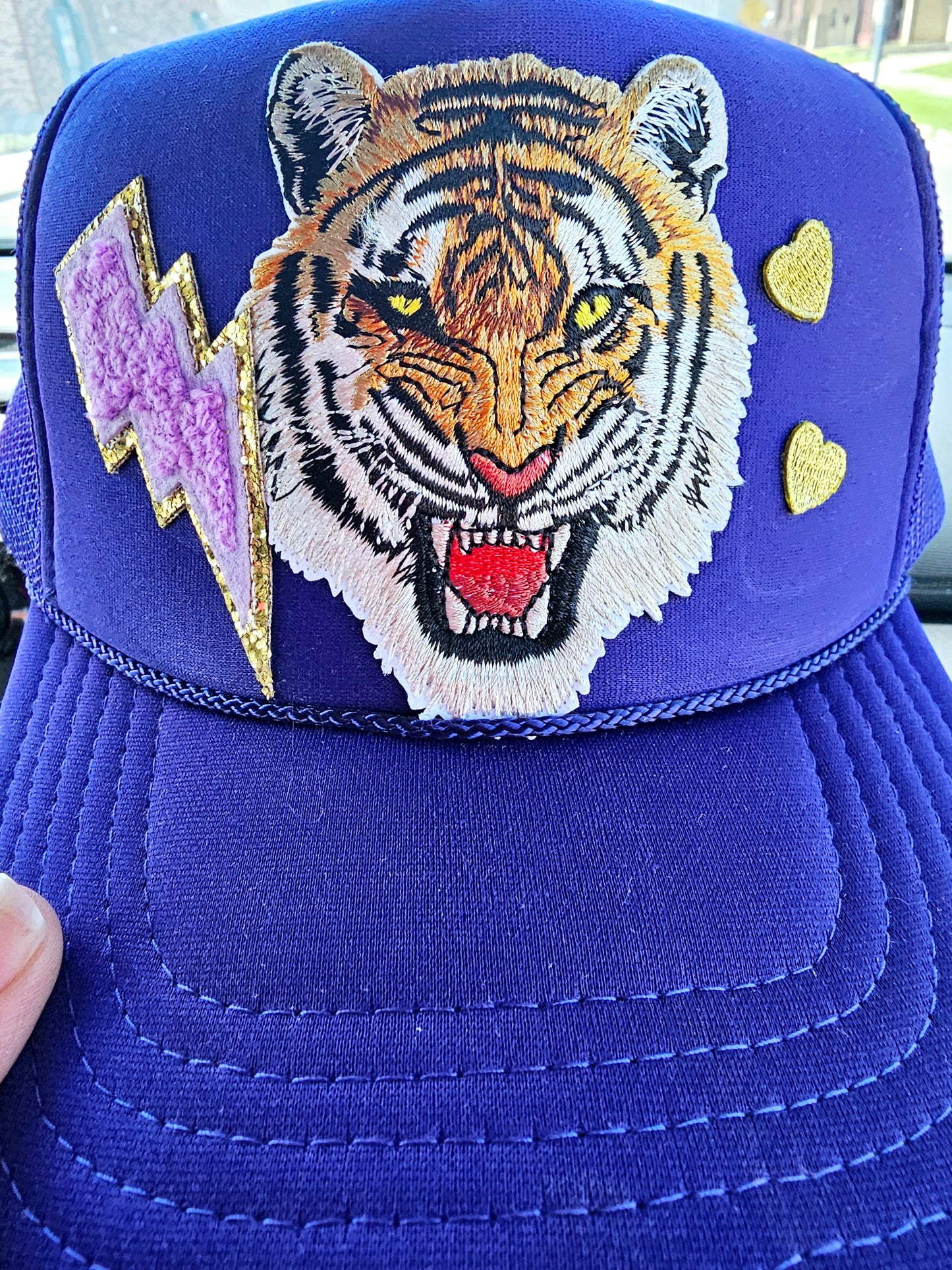 Tiger (high profile) Trucker Hat - MUDBUGSBTQ