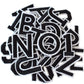 Black & White Letter Patch - MUDBUGSBTQ