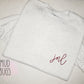 Monogram Embroidered Sweatshirt - MUDBUGSBTQ