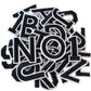 Black & White Letter Patch - MUDBUGSBTQ
