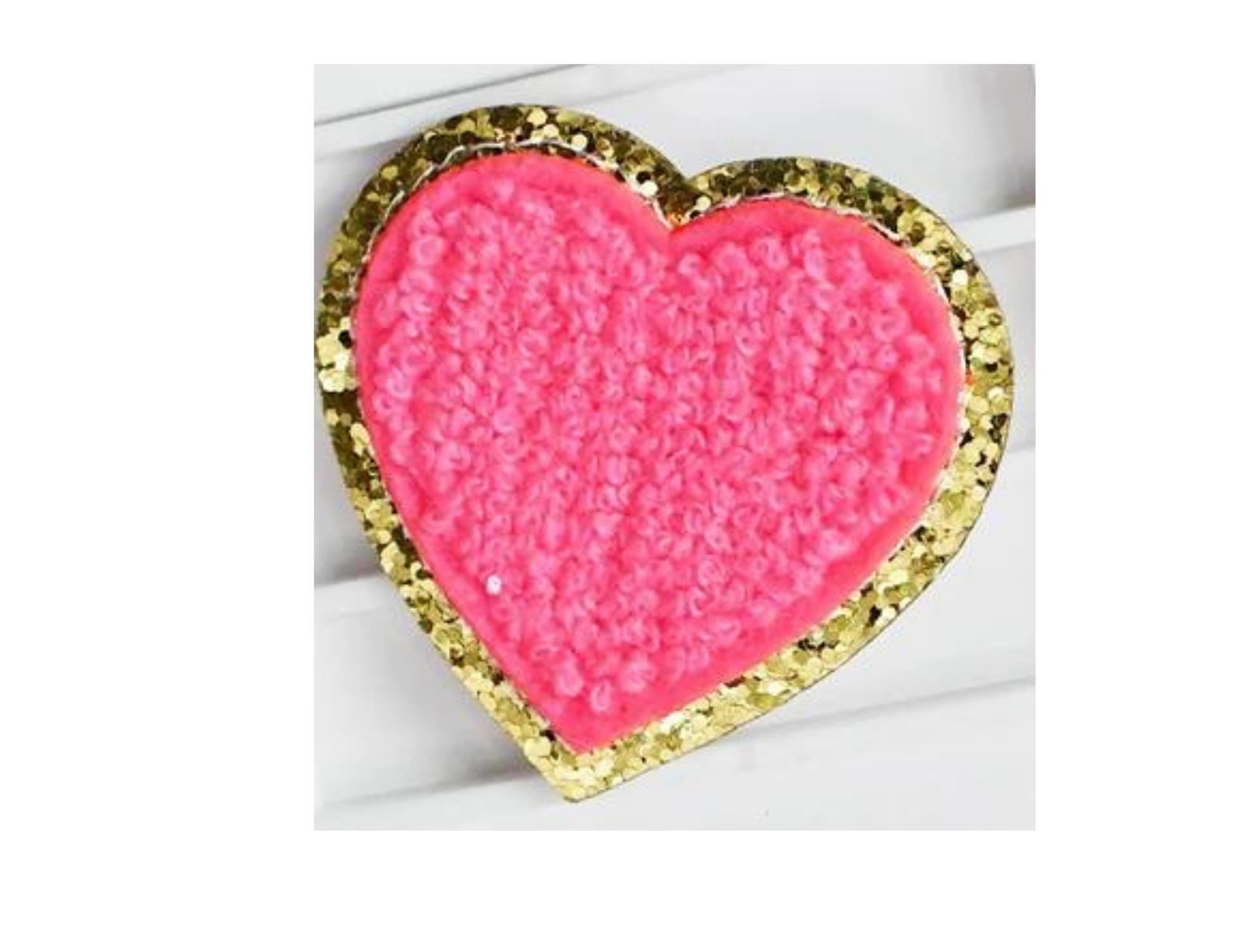 Pink Heart Patch - MUDBUGSBTQ