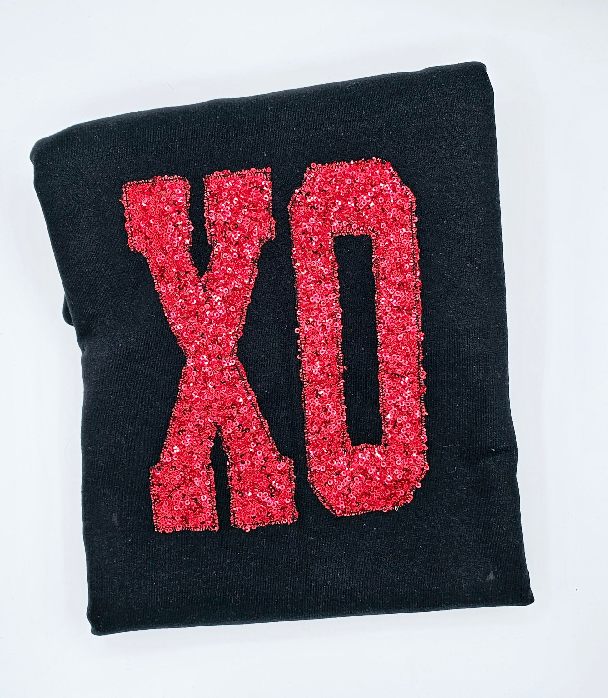 XO Sequin Sweatshirt - MUDBUGSBTQ