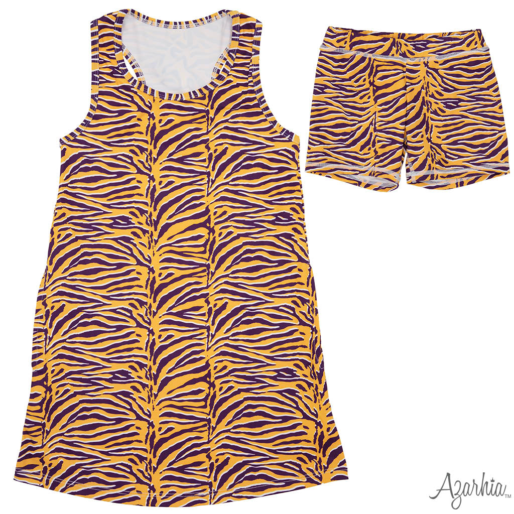 Tiger Tennis Dress & Shorts - MUDBUGSBTQ