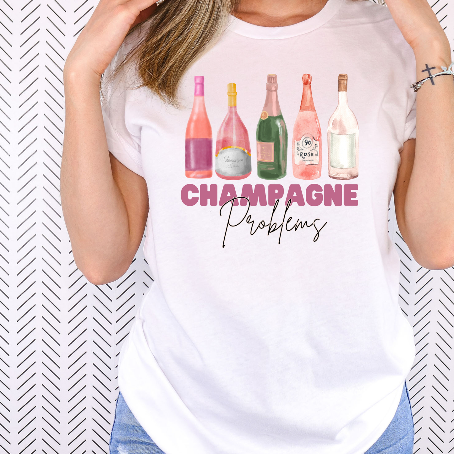 Champagne Problems Shirt - MUDBUGSBTQ