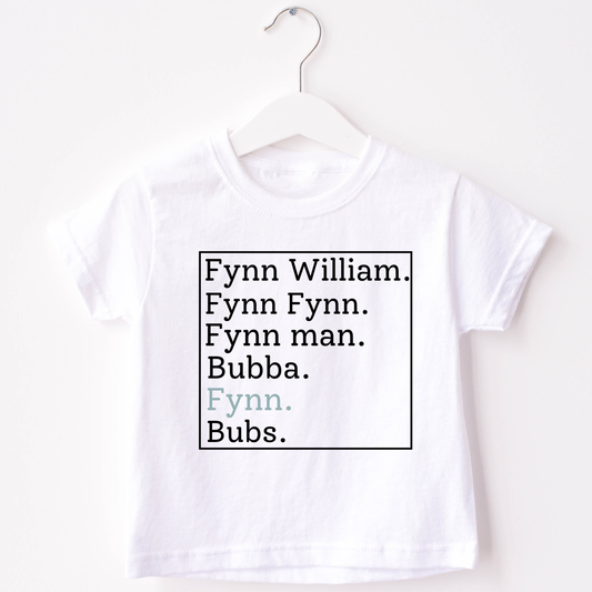 Nickname Shirt - MUDBUGSBTQ