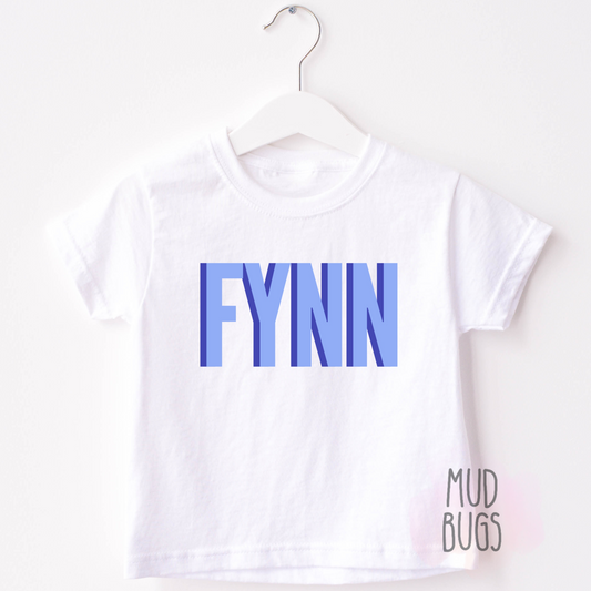 Boys Name Shirt - MUDBUGSBTQ