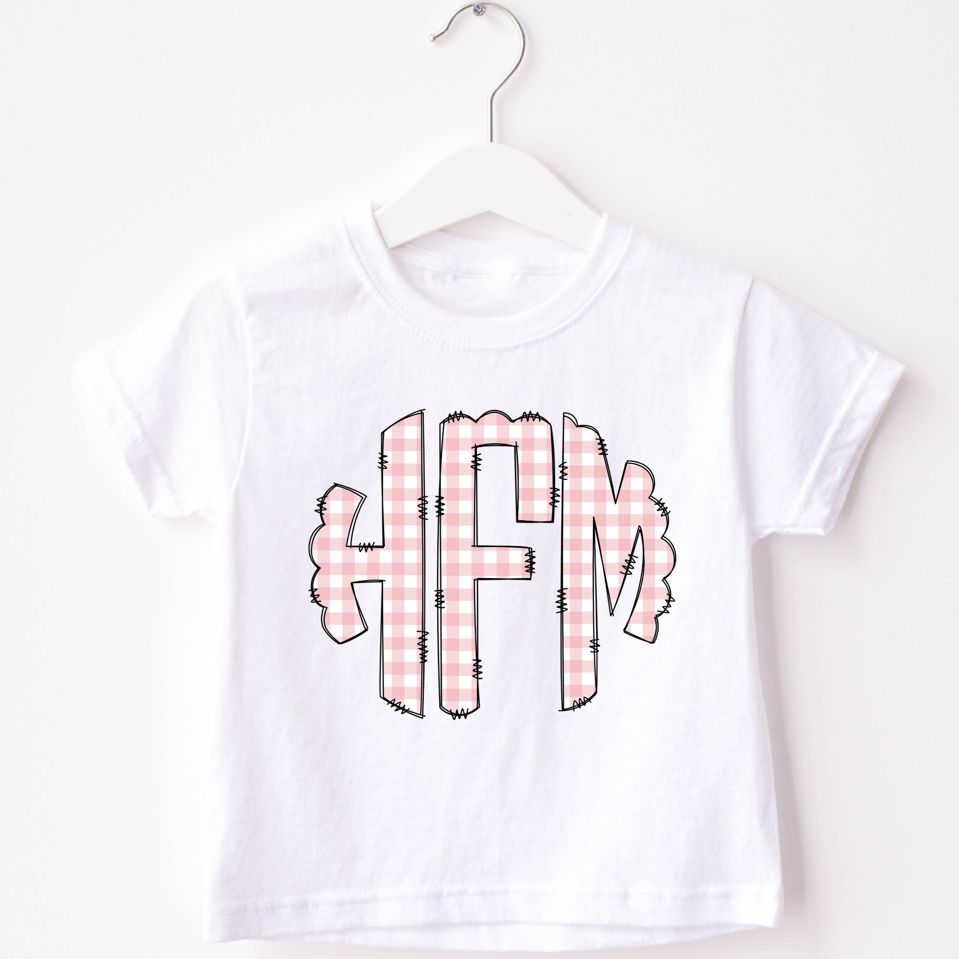 Pink Monogram Shirt - MUDBUGSBTQ