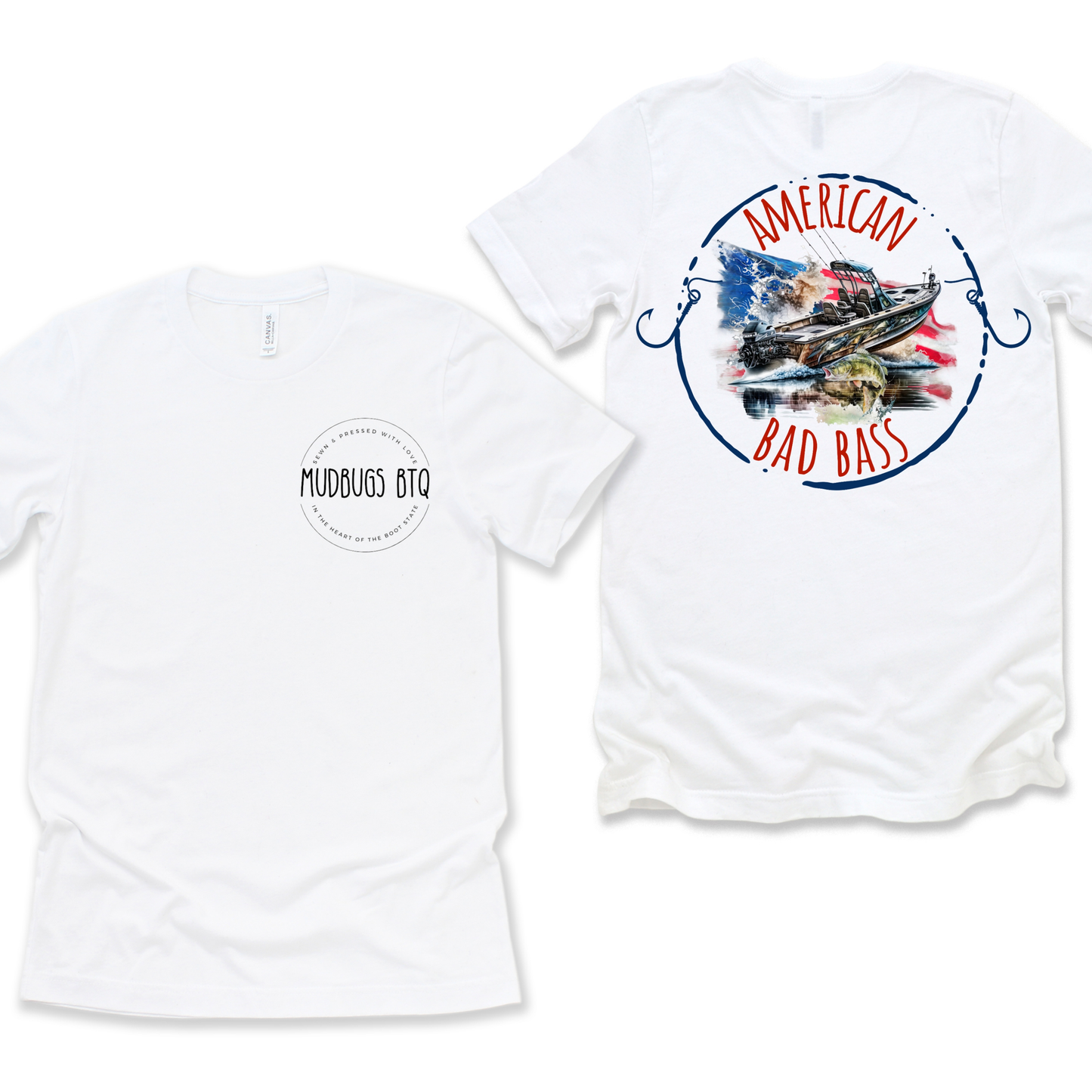 American Bad Bass Shirt - MUDBUGSBTQ