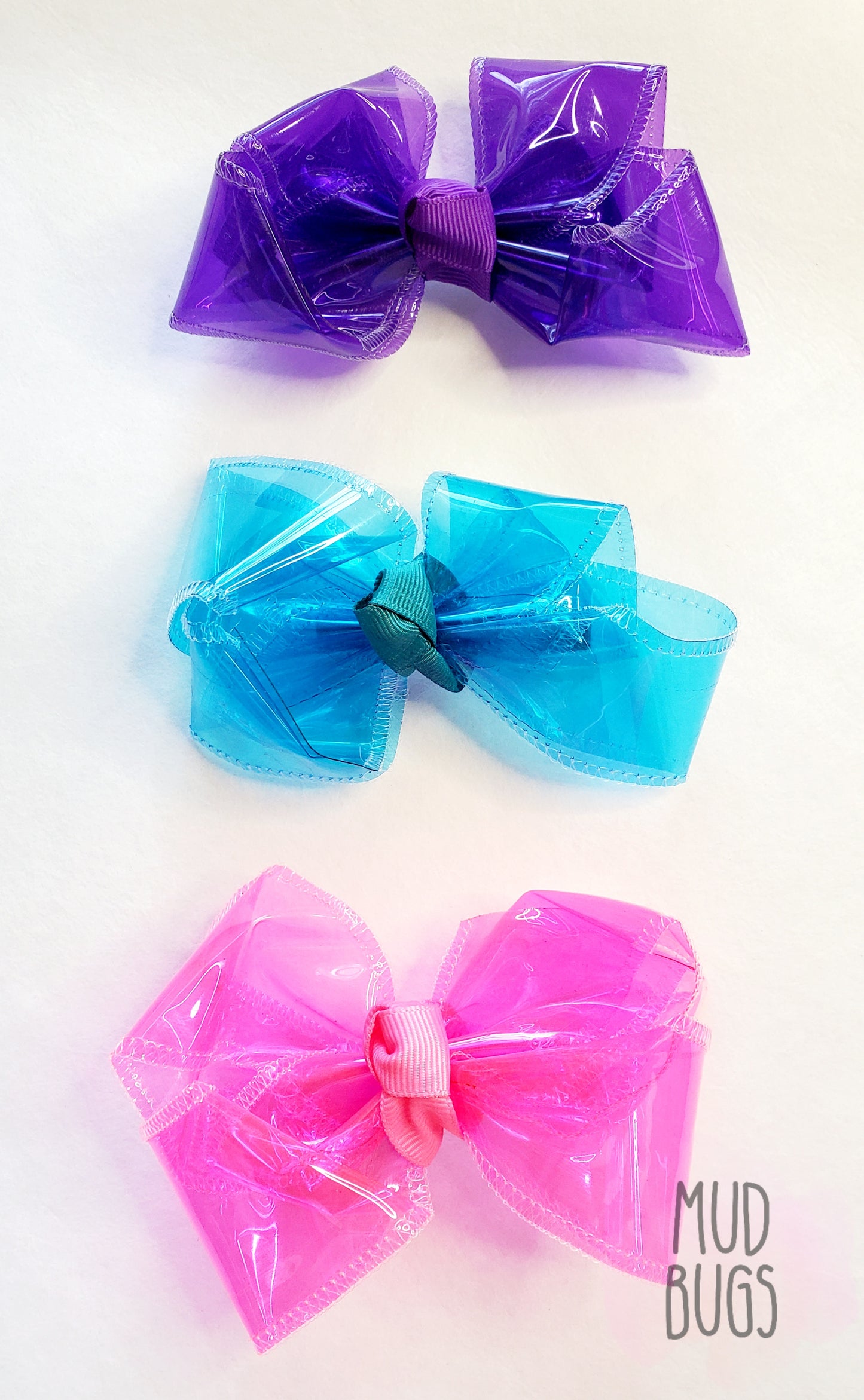 Jelly Hair Bows - MUDBUGSBTQ