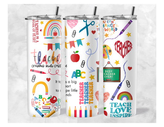 Teacher Appreciation Tumblers - MUDBUGSBTQ