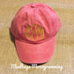 Diamond Monogram Cap - MUDBUGSBTQ