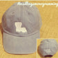 PERSONALIZED Monogram Cap - Monogram Hat - Monogram Gifts - All States Available - Monogrammed Baseball Cap - Monogrammed Cap - MUDBUGSBTQ