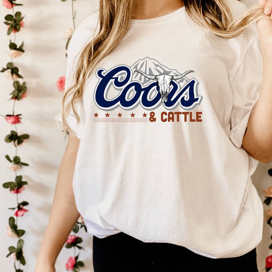 Coors & Cattle Shirt - MUDBUGSBTQ