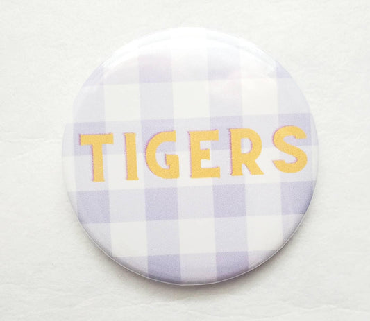 Tigers Button - MUDBUGSBTQ