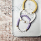 Tigers Heishi Bracelet - LSU Beaded Bracelet - Tigers Beaded Bracelet - Stacked Bracelet - MUDBUGSBTQ
