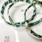 Aqua Miyuki Tila Bracelet - MUDBUGSBTQ