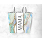 Mama Aqua Geodes Tumblers - MUDBUGSBTQ