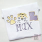 PERSONALIZED Tiger Trio Embroidery Shirt - Louisiana Shirt - Football Shirt - Boys Football Shirt - LSU - Girls Football Shirt - NOLA - MUDBUGSBTQ