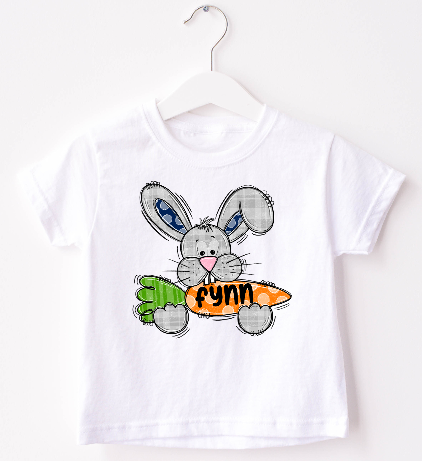 Personalized Bunny Shirt - MUDBUGSBTQ